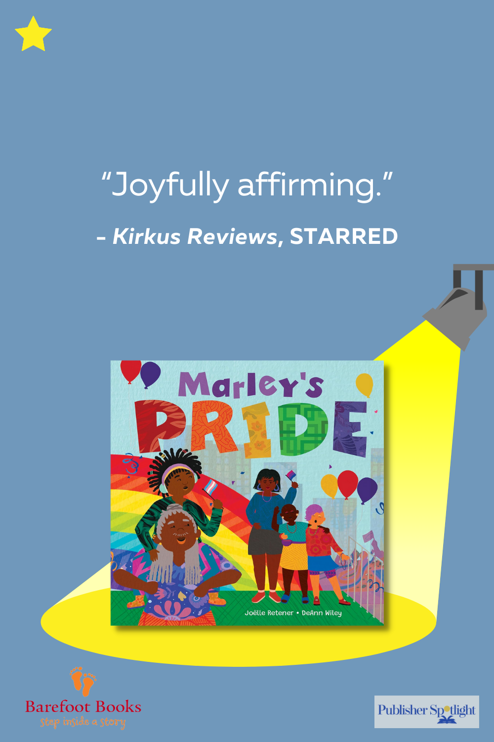 Starred review graphic for Marley's Pride