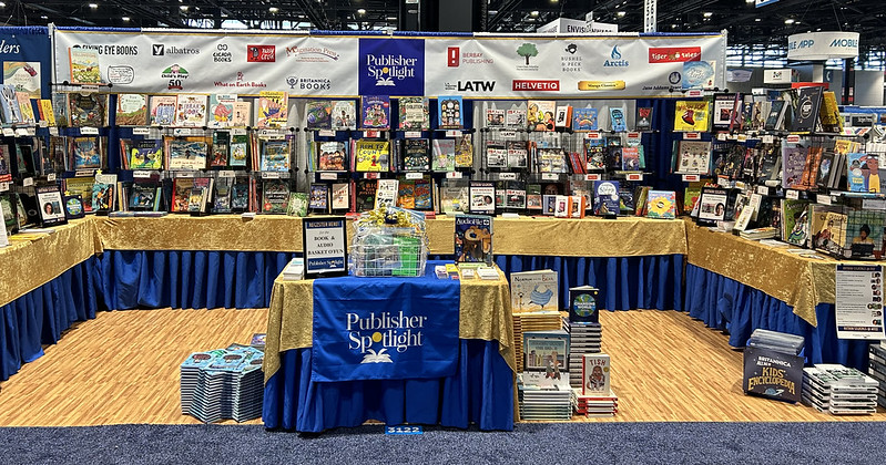 wideshot of Publisher Spotlight booth