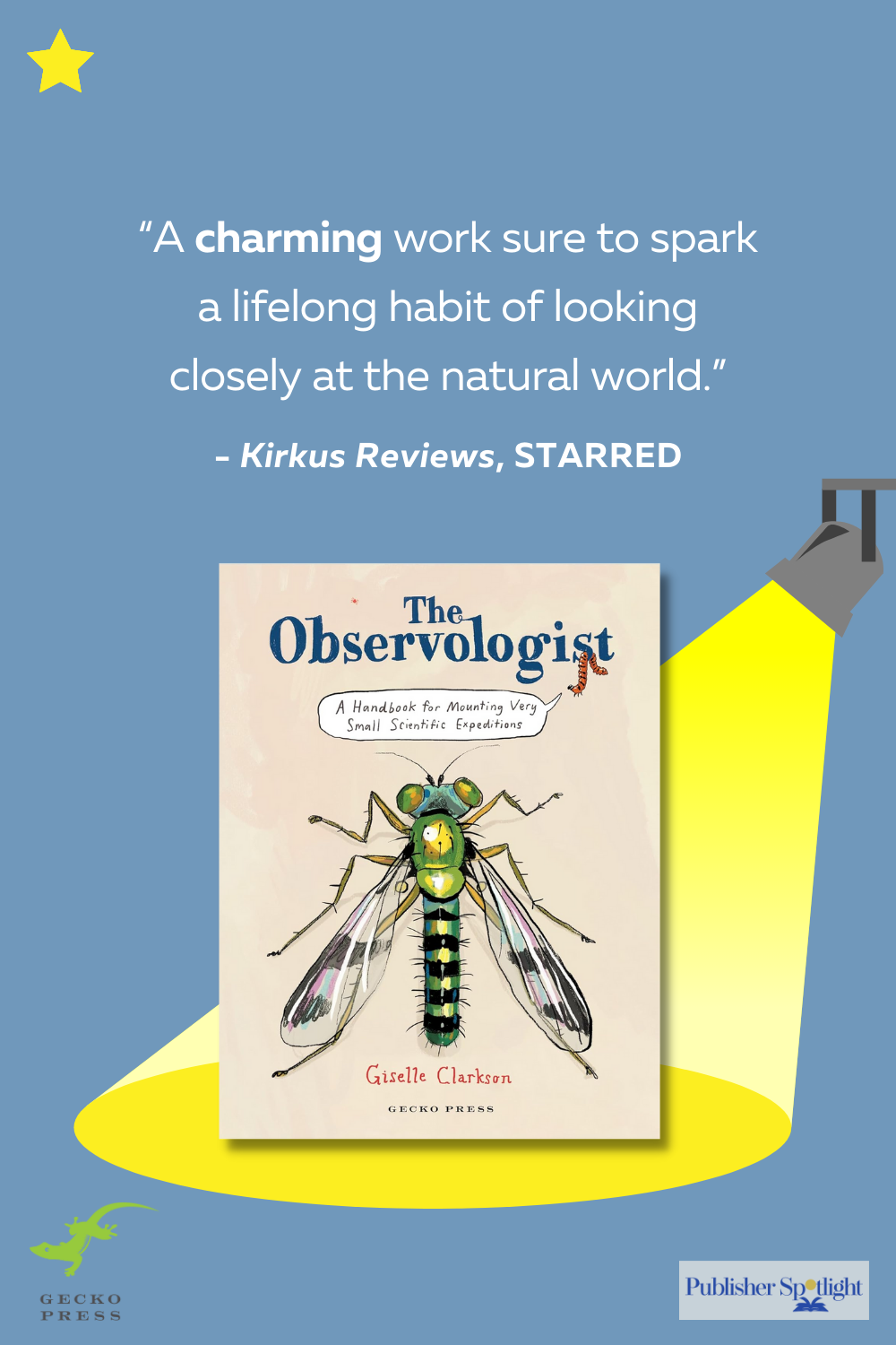 Starred Review Pin for The Observologist