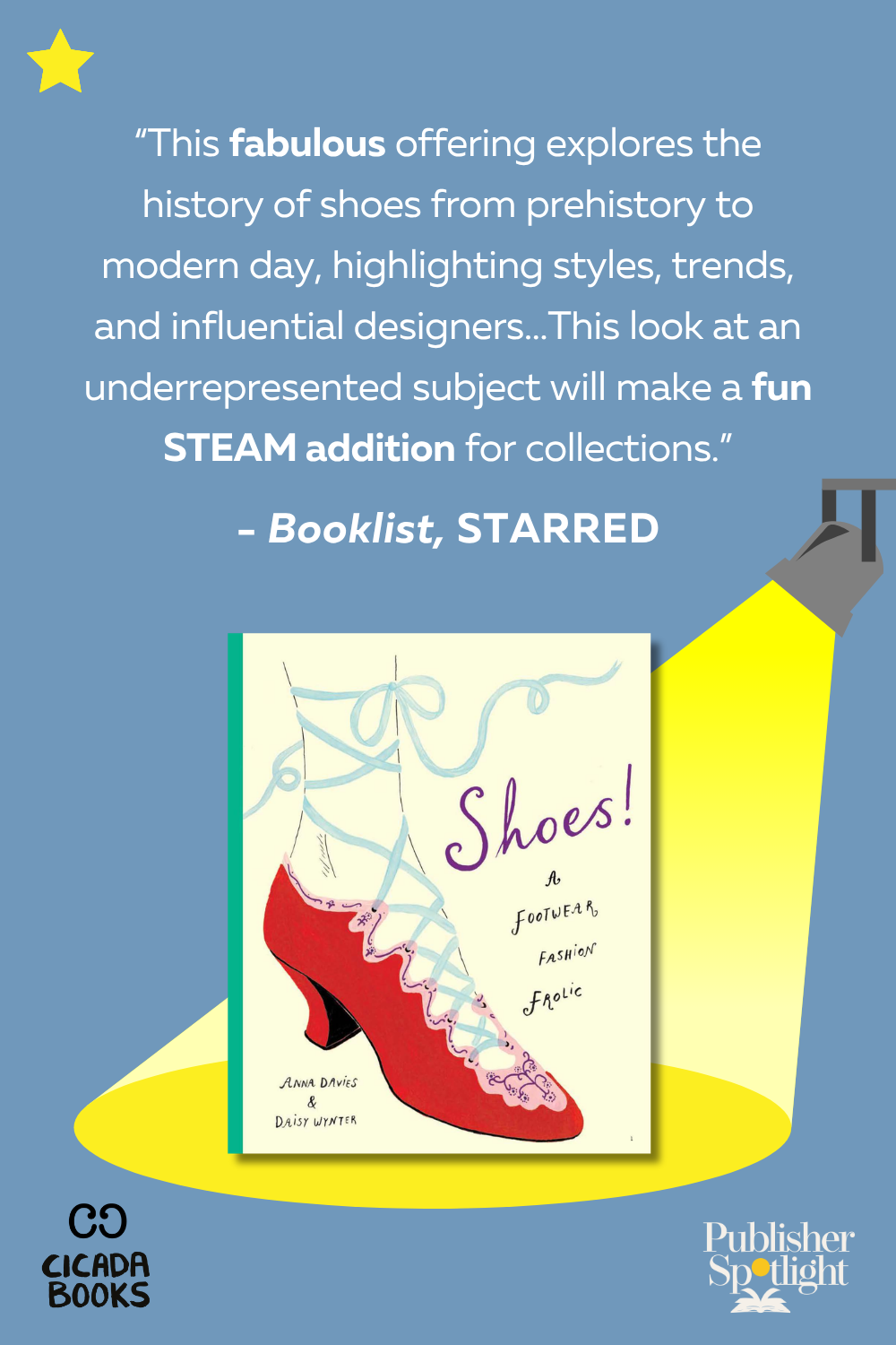 Booklist Star Shoes (Cicada)