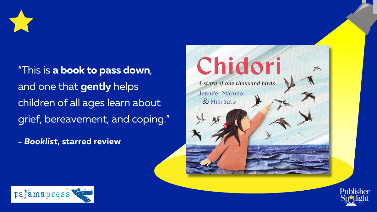 starred review graphic for Pajama's Chidori from Booklist
