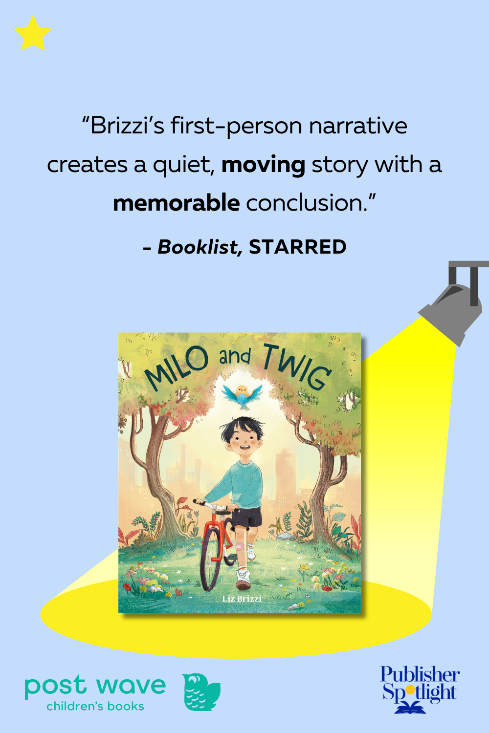 Booklist Starred - Milo and Twig (Post Wave) Tall