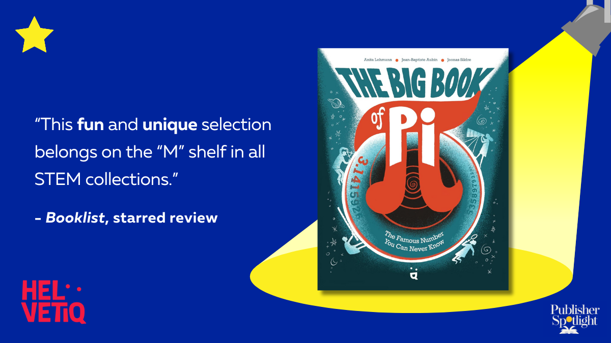 Starred review graphic for Booklist Starred - The Big Book of Pi (Helvetiq)