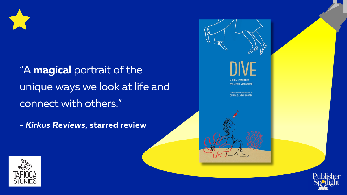 Starred Review Graphic of Tapioca's Dive Kirkus Star