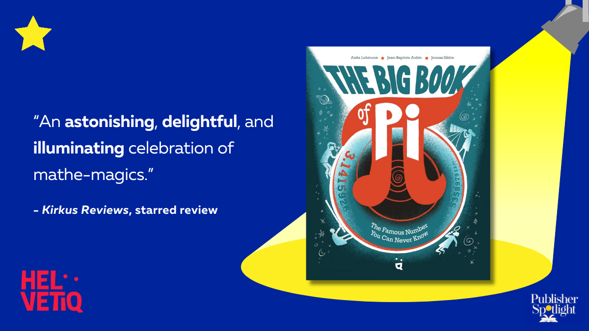 starred review graphic for Helvetiq's The Big Book of Pi from Kirkus