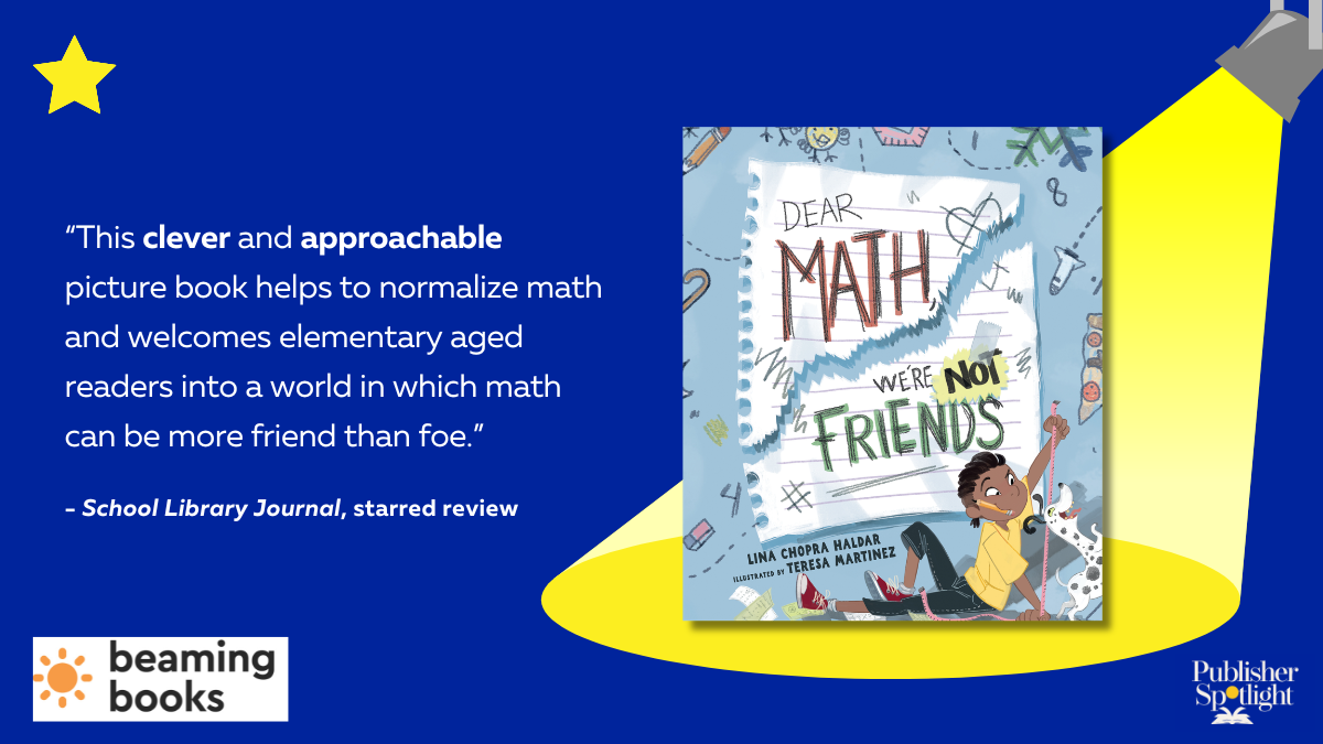 SLJ Starred - Dear Math, We're Not Friends (Beaming)
