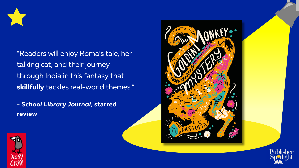 SLJ Starred - Golden Monkey Mystery (Nosy Crow)