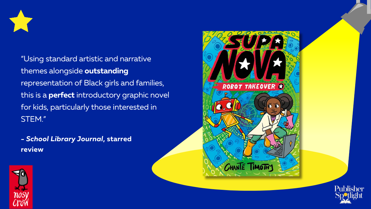 SLJ Starred - Supa Nova Robot Takeover (Nosy Crow)