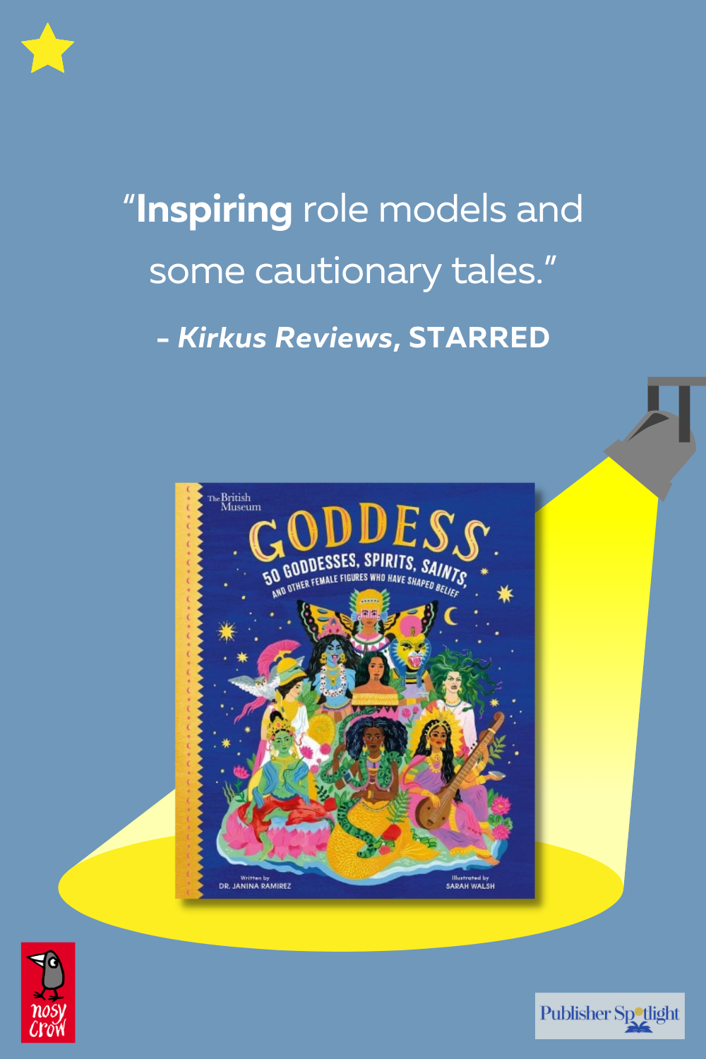 Starred Review Goddess Cover image