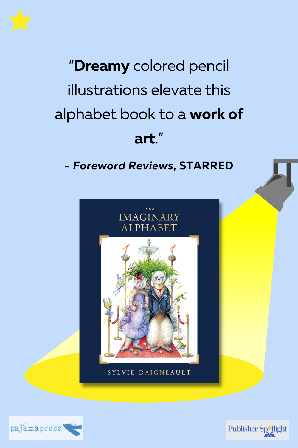 Starred Review The Imaginary Alphabet cover image