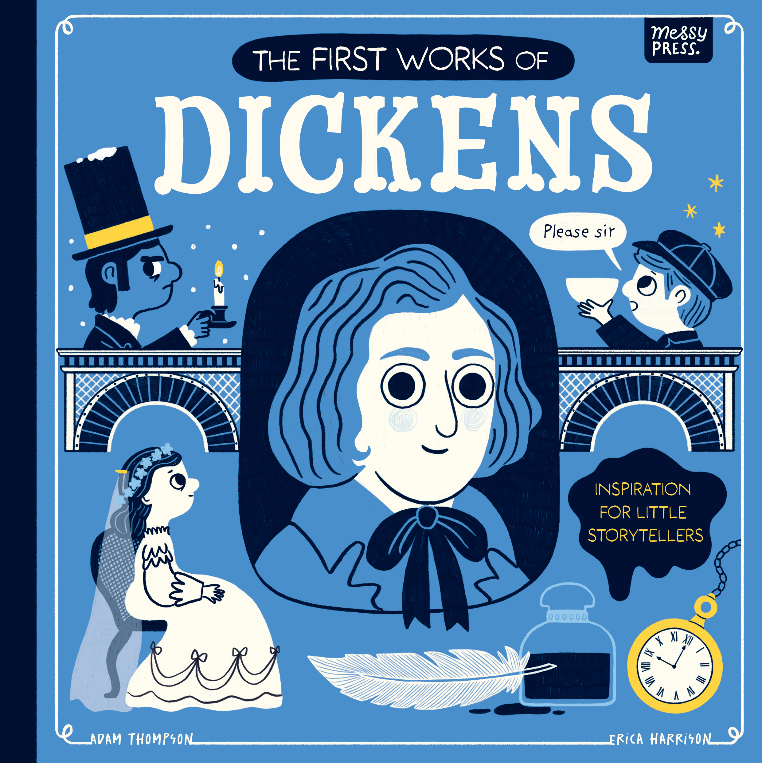 cover image for The First Works of Dickens