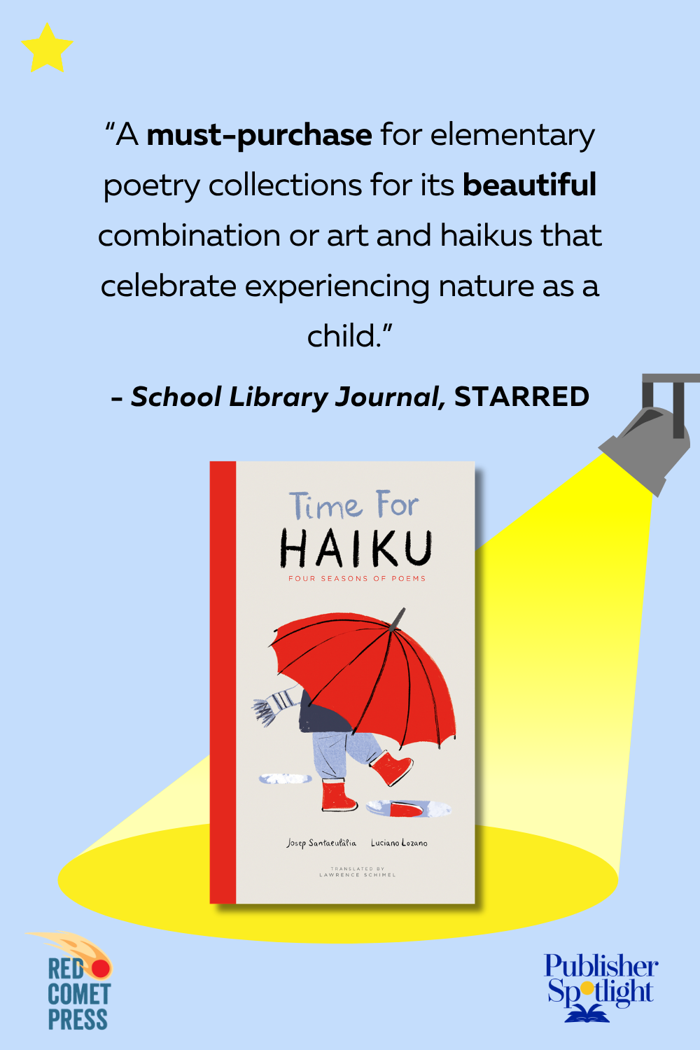 Time for Haiku (Red Comet) SLJ Star