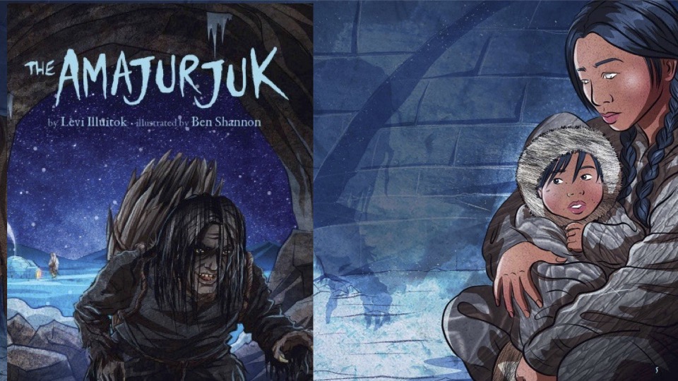 Amajurjuk cover and interior page